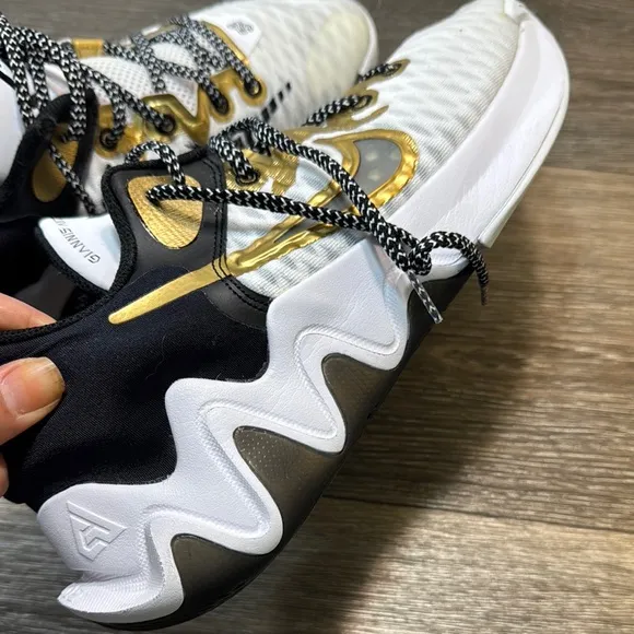 Nike Giannis Immortality Championship White Gold Basketball Shoes 11 CZ4099-100