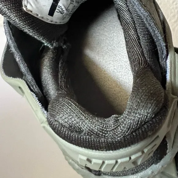 Nike Huarache Run Low Sequoia - Black/Gray Toddler Size 6