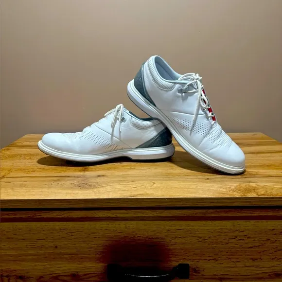 Nike Jordan's ADG 4 white pure platinum Mens golf shoes size 10