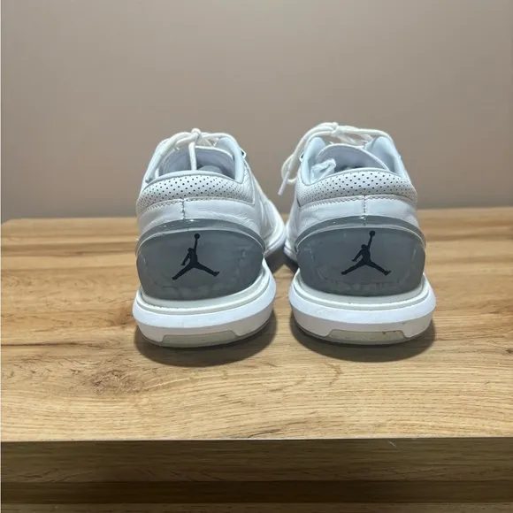 Nike Jordan's ADG 4 white pure platinum Mens golf shoes size 10