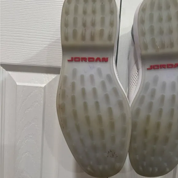 Nike Jordan's ADG 4 white pure platinum Mens golf shoes size 10