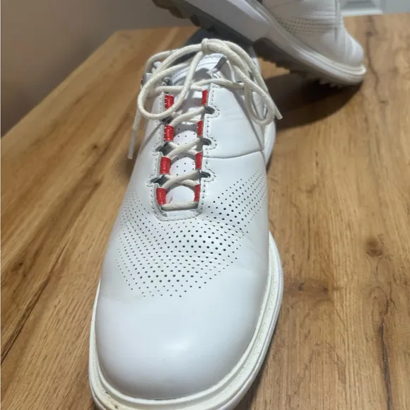 Nike Jordan's ADG 4 white pure platinum Mens golf shoes size 10