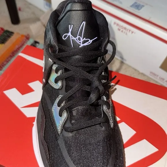 Nike Kids Black Basketball Shoes