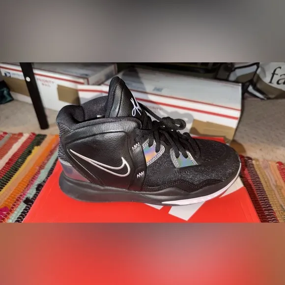 Nike Kids Black Basketball Shoes