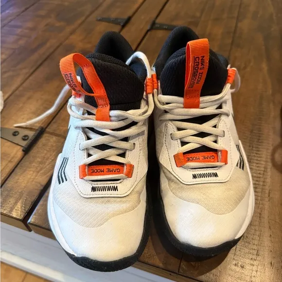 Nike Kids Shoes - White and Orange