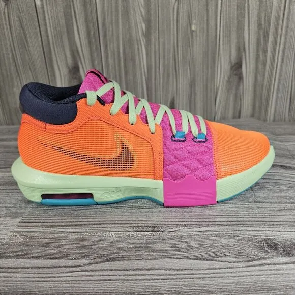 Nike Lebron Witness 8 Orange Sneakers - FB2239-800 - Men's Size 10.5