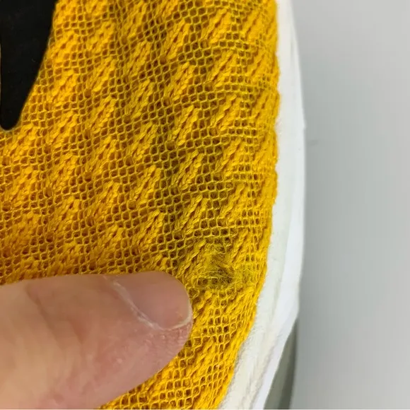 Nike men’s Yellow Zoom Rize TB 'University Gold' hi top basketball shoes size 14