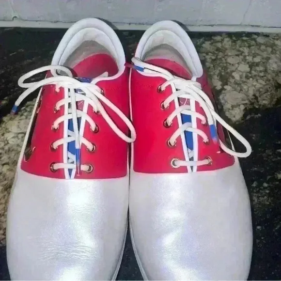 Nike React USA Golf Shoes, Red, White, &amp; Blue! (7.5 M or 8.5W)