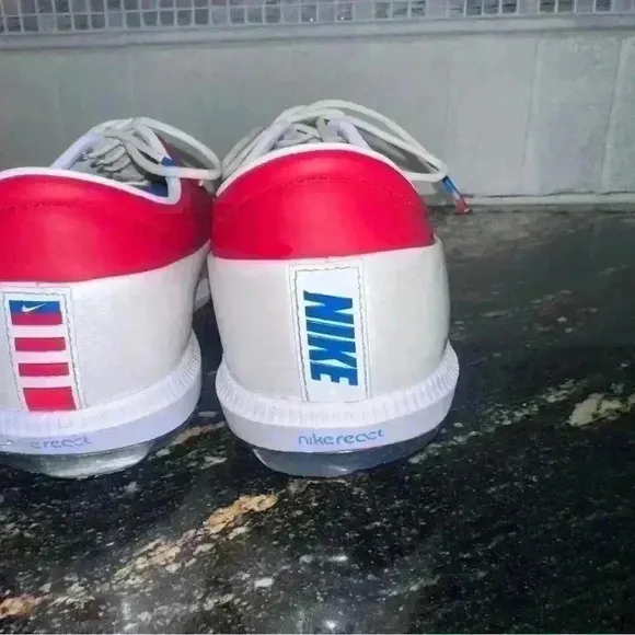 Nike React USA Golf Shoes, Red, White, &amp; Blue! (7.5 M or 8.5W)