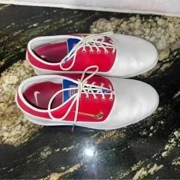 Nike React USA Golf Shoes, Red, White, &amp; Blue! (7.5 M or 8.5W)