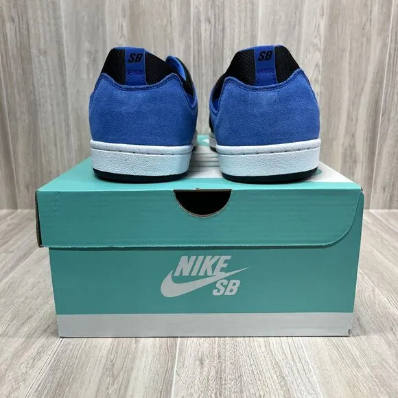 Nike SB Alleyoop Skate Shoes Blue/ Black Solarsoft CJ0882-004 Men’s Sz 12
