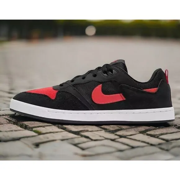 Nike SB Alleyoop Skate Shoes CJ0882 Black Red Mens 10.5 New In Box Fast Ship