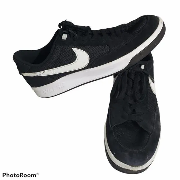 Nike SB | Black &amp; White Adversary Skate Shoes | Size 13