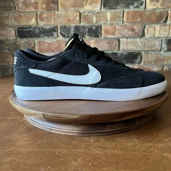 Nike SB Heritage Vulc Black White Skate Sneaker Shoes CD5010-003 Men's Size 13