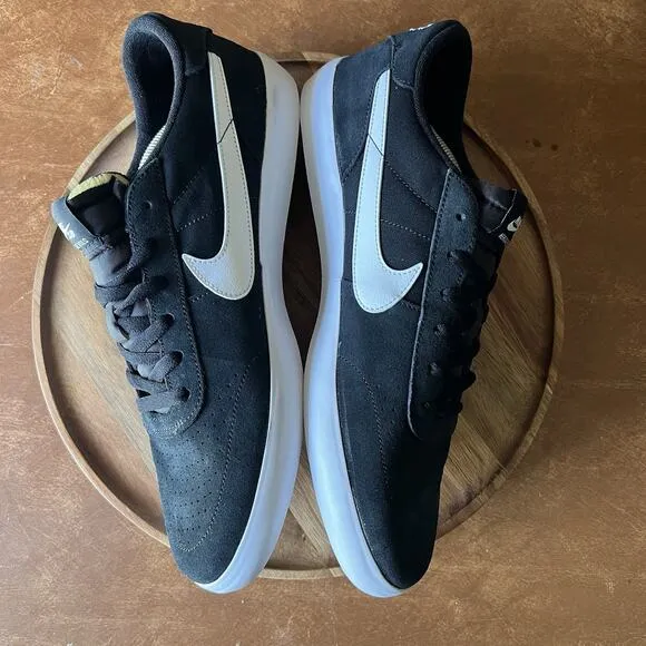 Nike SB Heritage Vulc Black White Skate Sneaker Shoes CD5010-003 Men's Size 13
