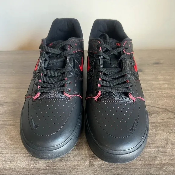 Nike SB Ishod Wair Black Red Men's Skate Shoe Size 10 SKU#24208