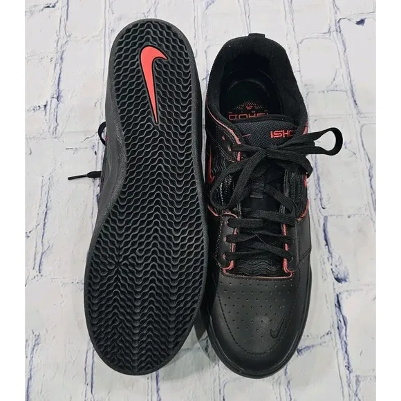 Nike SB Ishod Wair PRM L Black Red DV5473-001 Skate Shoes MENS SIZE 10.5