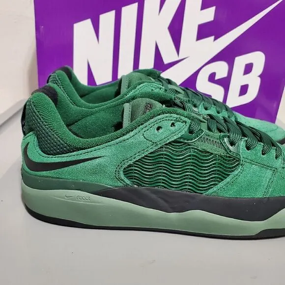 Nike SB Ishod Wair Mens Sz 7 Gorge Dutch Green Black DC7232-301  Skate Shoes