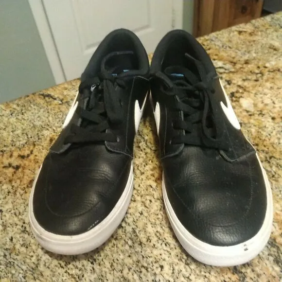 Nike SB Portmore II Mens Black Solar prm Skate Shoes 923115-010 Sz 7