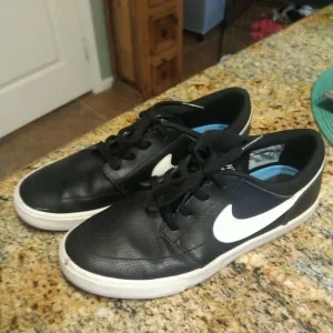 Nike SB Portmore II Mens Black Solar prm Skate Shoes 923115-010 Sz 7