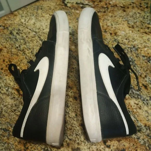 Nike SB Portmore II Mens Black Solar prm Skate Shoes 923115-010 Sz 7