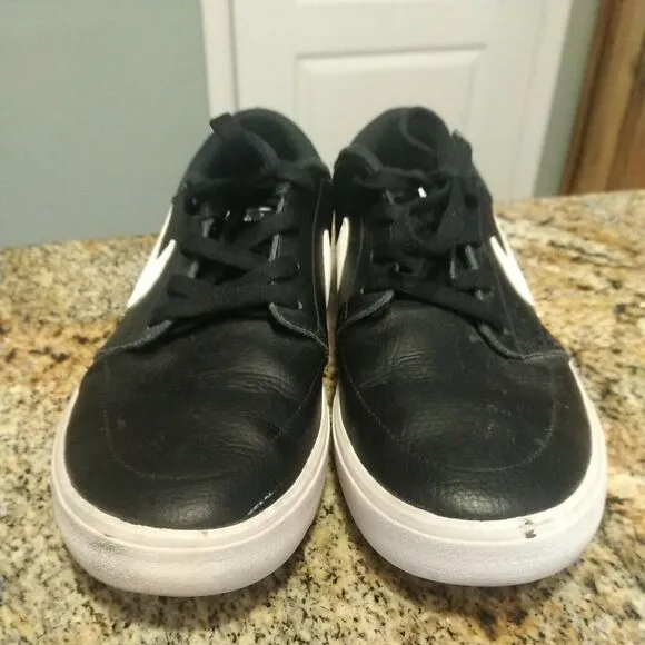 Nike SB Portmore II Mens Black Solar prm Skate Shoes 923115-010 Sz 7