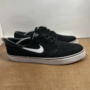 Nike SB Zoom Air Stefan Janoski 615957-028 Black Low Top Skate Shoes Men Size 13