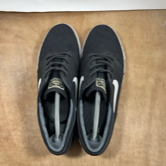 Nike SB Zoom Air Stefan Janoski 615957-028 Black Low Top Skate Shoes Men Size 13