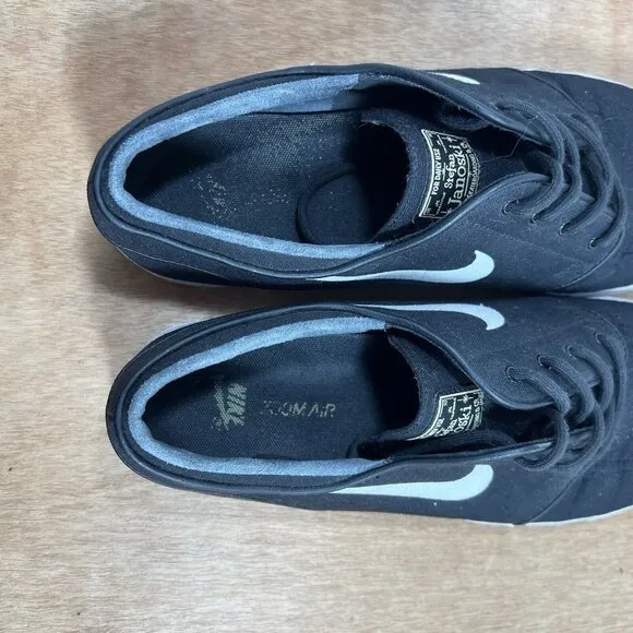 Nike SB Zoom Air Stefan Janoski 615957-028 Black Low Top Skate Shoes Men Size 13