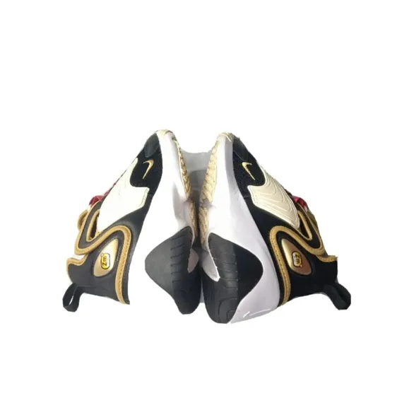 Nike Zoom 2K Women's Casual Shoes Black/Metallic Gold AO0354-005 Size 8 Medium