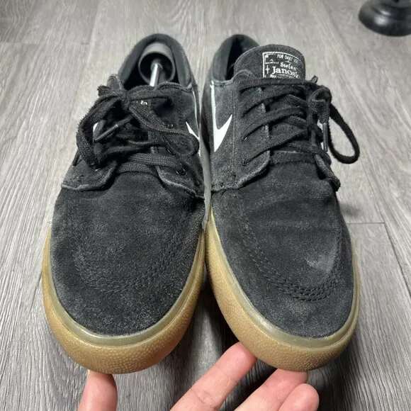 Nike Zoom Janoski RM SB Black Gum Men's 12 Sneakers Skate Shoes AQ7475-003