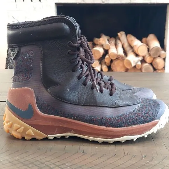 Nike Zoom Kynsie Waterproof Brown Boots Sz 8.5