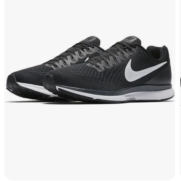 nike zoom pegasus 34 black Running Shoes size 10