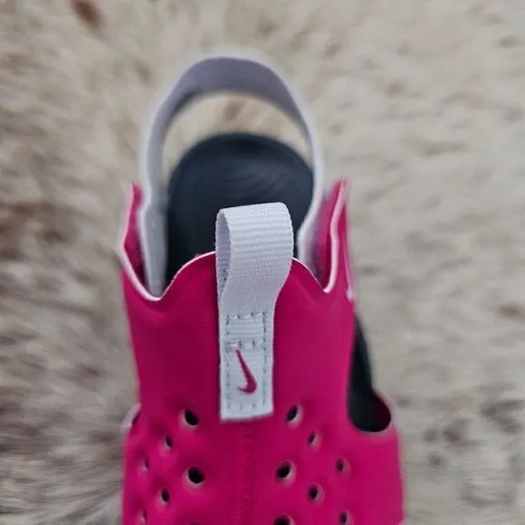 Nike Sunray Protect 2 Toddler Girls Sandals in Pink Size 10 NEW