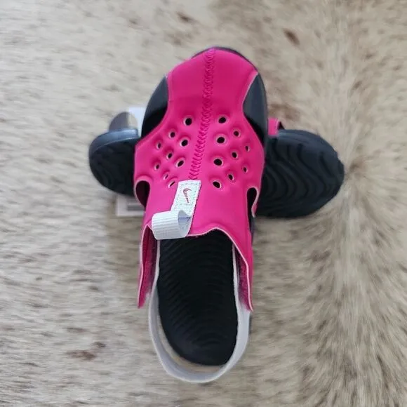 Nike Sunray Protect 2 Toddler Girls Sandals in Pink Size 10 NEW