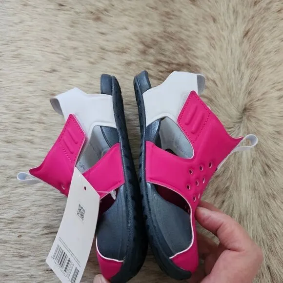Nike Sunray Protect 2 Toddler Girls Sandals in Pink Size 10 NEW