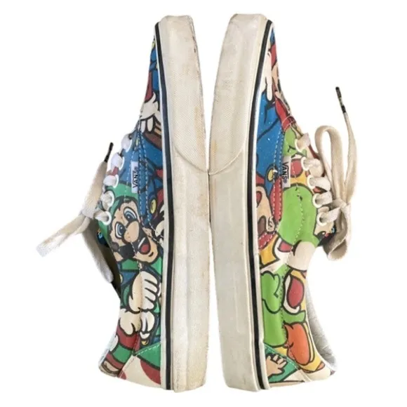 Nintendo x Vans Era Mario and Friends Skate Shoes Super Mario Bros
