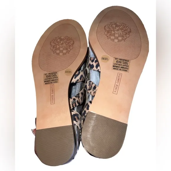 🐆NWB! Leopard Strappy Sandals