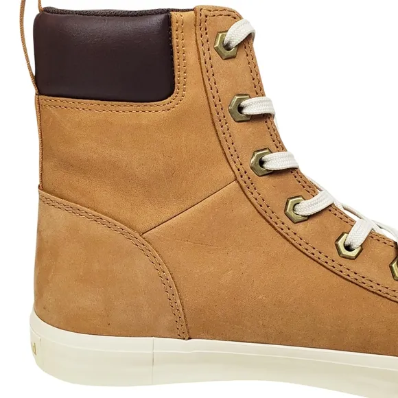 NWB Timberland skyla bay 6 In boots wheat nubuck lace up classic preppy outdoor