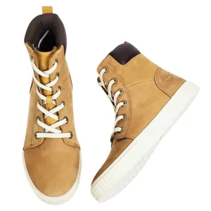 NWB Timberland skyla bay 6 In boots wheat nubuck lace up classic preppy outdoor