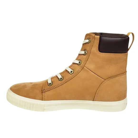NWB Timberland skyla bay 6 In boots wheat nubuck lace up classic preppy outdoor