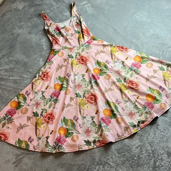 NWOT Blackmilk Spring Fling Pocket Midi Dress ~ LIMITED Size XS