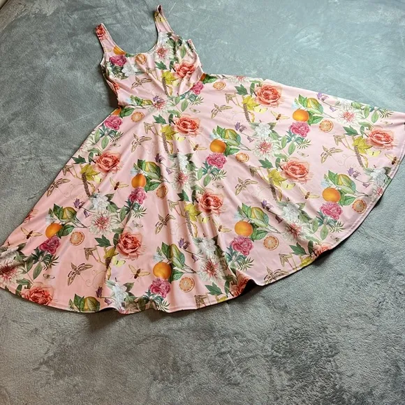 NWOT Blackmilk Spring Fling Pocket Midi Dress ~ LIMITED Size XS