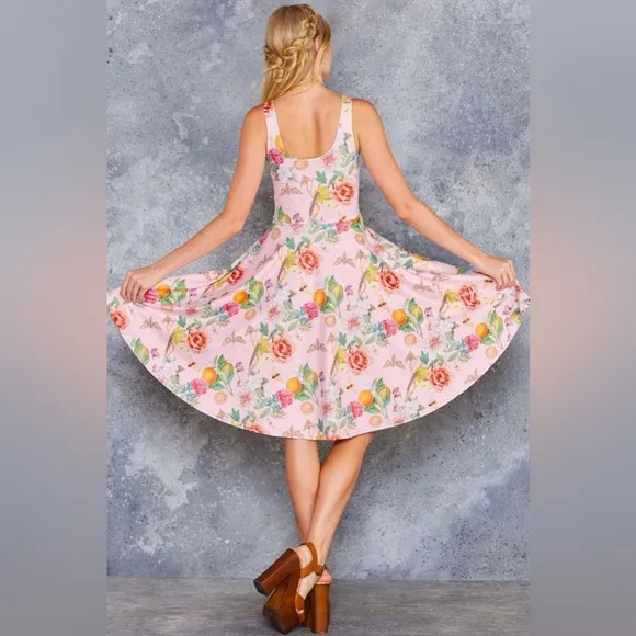 NWOT Blackmilk Spring Fling Pocket Midi Dress ~ LIMITED Size XS