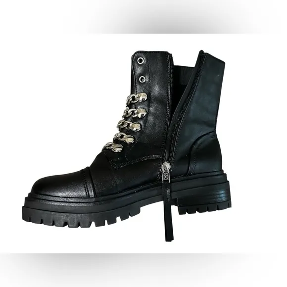 NWOT Circus by Sam Edelman Black Combat Boots – Size 6