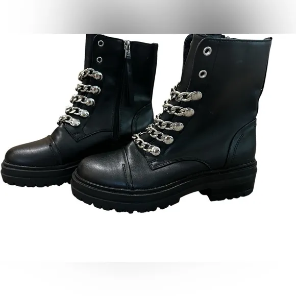 NWOT Circus by Sam Edelman Black Combat Boots – Size 6