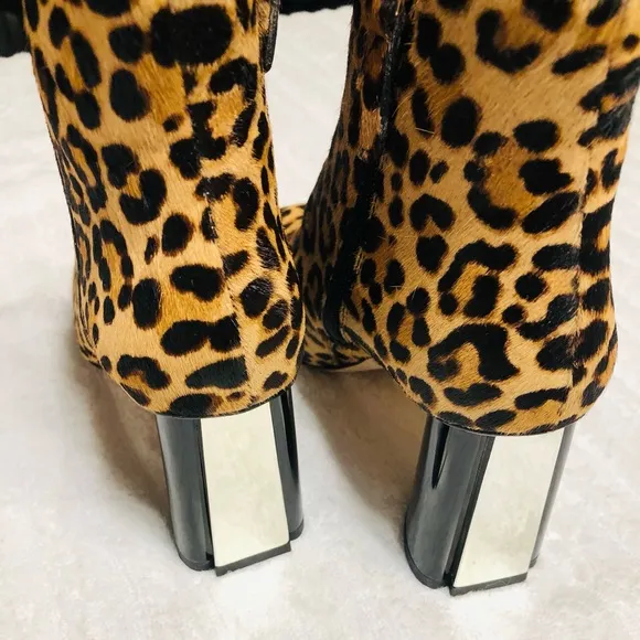 NWOTB Kate Spade Leopard Print Haircalf Rudy Boots, US 7 M