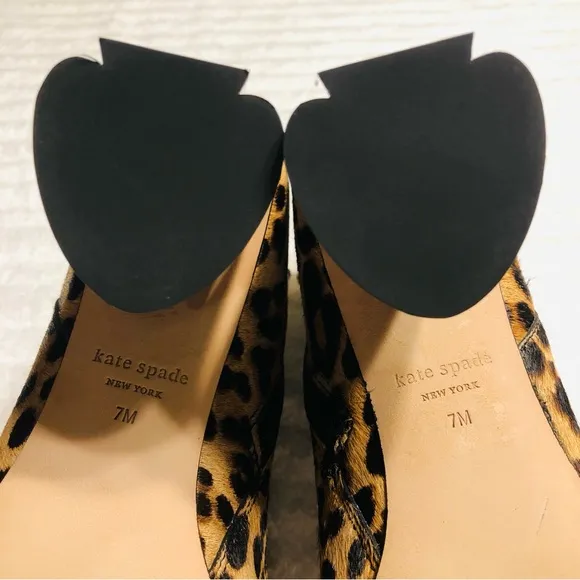 NWOTB Kate Spade Leopard Print Haircalf Rudy Boots, US 7 M
