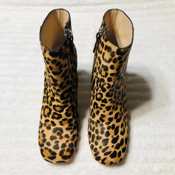 NWOTB Kate Spade Leopard Print Haircalf Rudy Boots, US 7 M