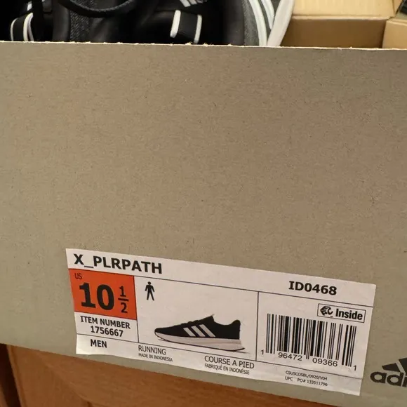 NWT Adidas Black Cloudfoam Comfort Running Shoes